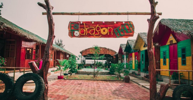 Không gian lãng mạn ở Coto Dragon Beach – Đảo Cô Tô – Nhà Gỗ Bungalow